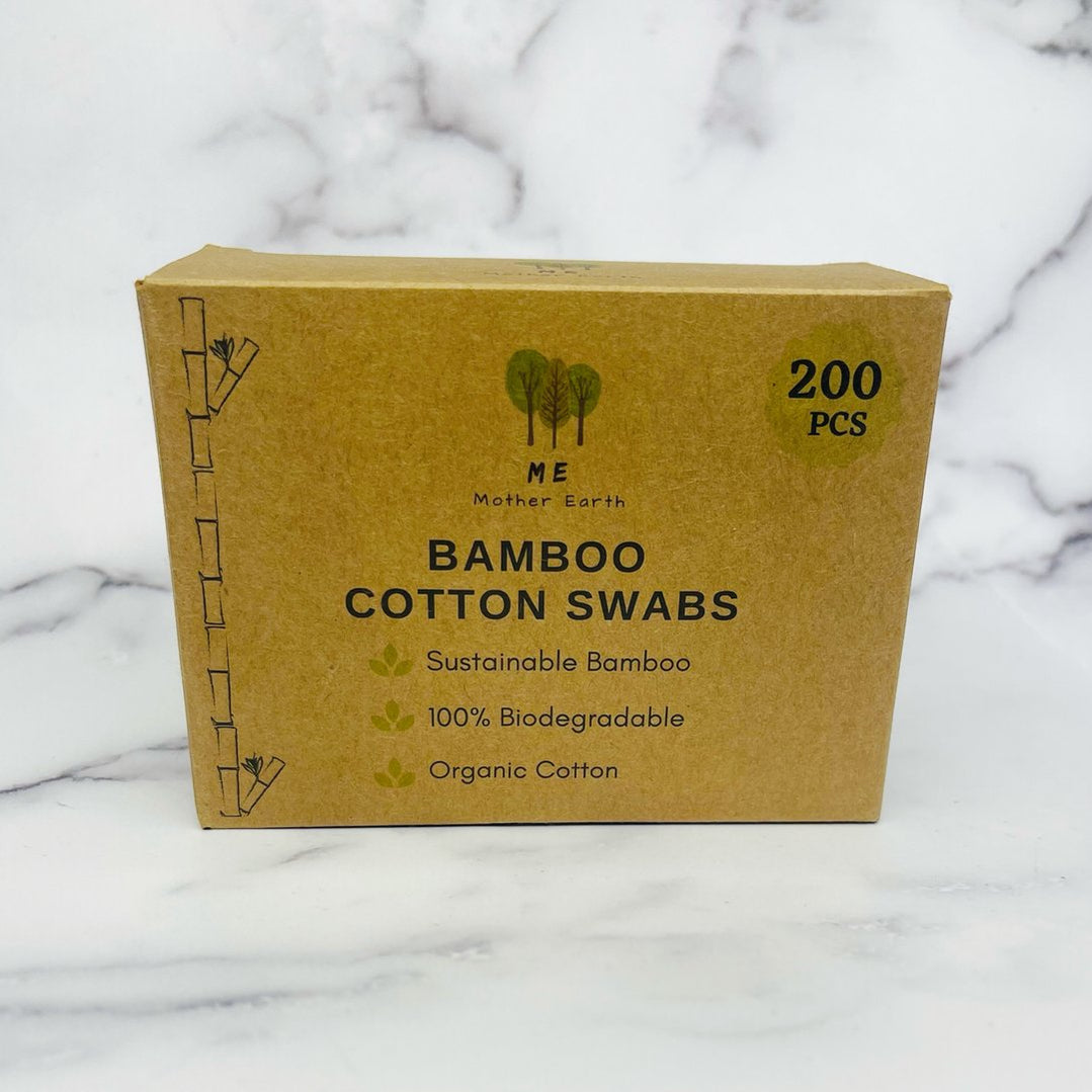 Bamboo Cotton Swabs — Butter Me Up Organics