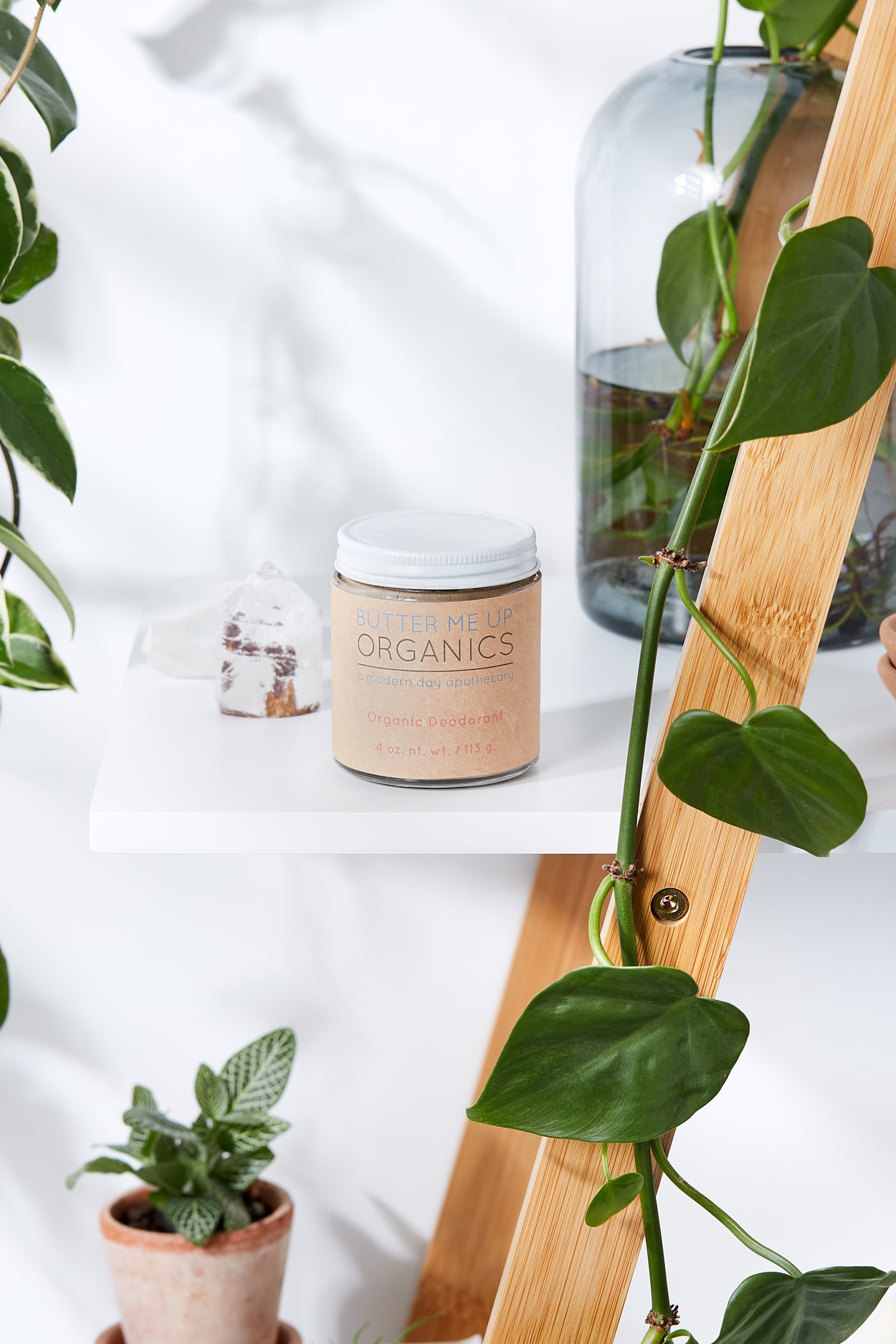 Organic Deodorant (2 oz Glass Jar)