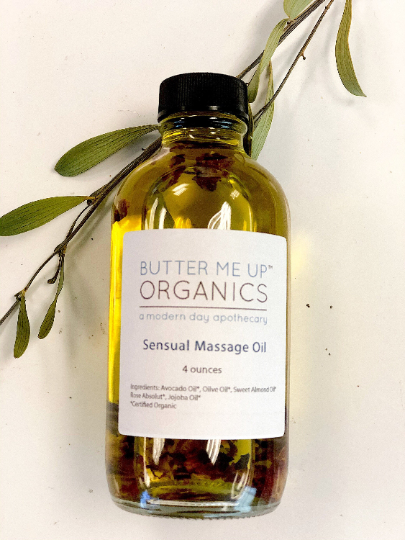 Sensual Massage Oil Butter Me Up Organics Sensual Massage Oil Butter Me Up Organics