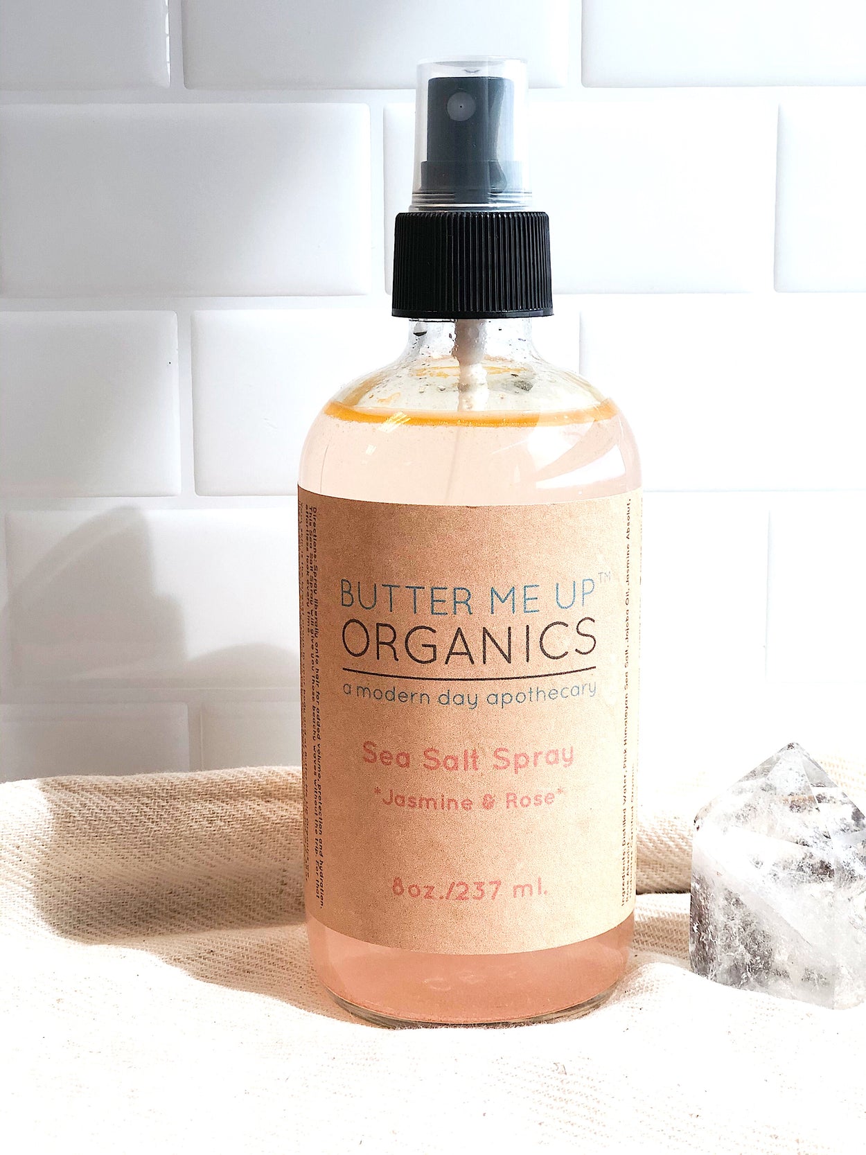 Sea Salt Spray / Pink Himilayan Salt / Hair Texturizer / Beach Waves / —  Butter Me Up Organics
