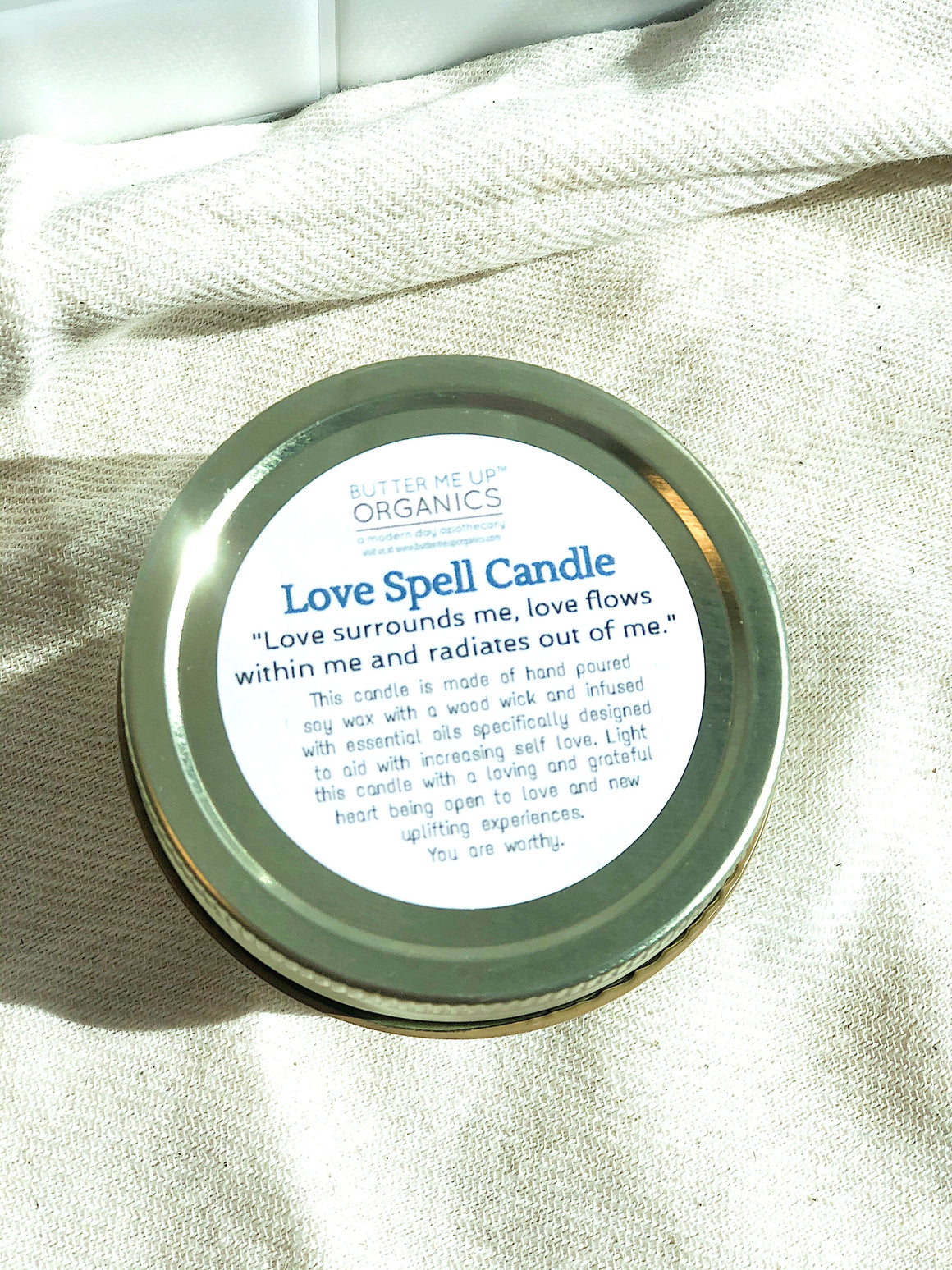 Love Spell / Intention Candle/ Ritual Candle / Love and Light / Rose Q ...